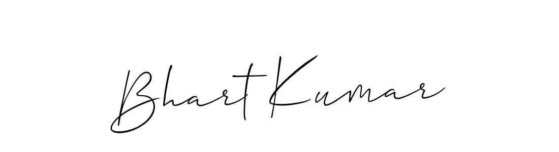 This is the best signature style for the Bhart Kumar name. Also you like these signature font (Allison_Script). Mix name signature. Bhart Kumar signature style 2 images and pictures png