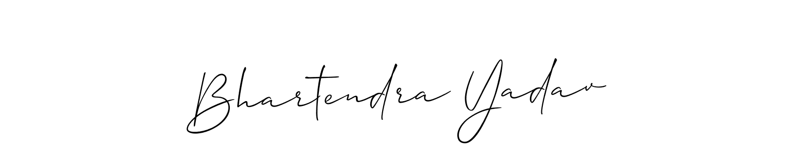 Make a short Bhartendra Yadav signature style. Manage your documents anywhere anytime using Allison_Script. Create and add eSignatures, submit forms, share and send files easily. Bhartendra Yadav signature style 2 images and pictures png