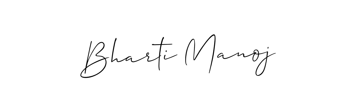 Check out images of Autograph of Bharti Manoj name. Actor Bharti Manoj Signature Style. Allison_Script is a professional sign style online. Bharti Manoj signature style 2 images and pictures png