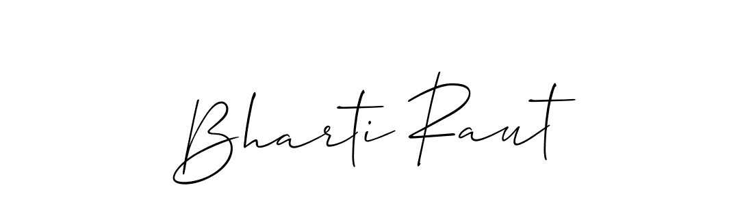 How to Draw Bharti Raut signature style? Allison_Script is a latest design signature styles for name Bharti Raut. Bharti Raut signature style 2 images and pictures png