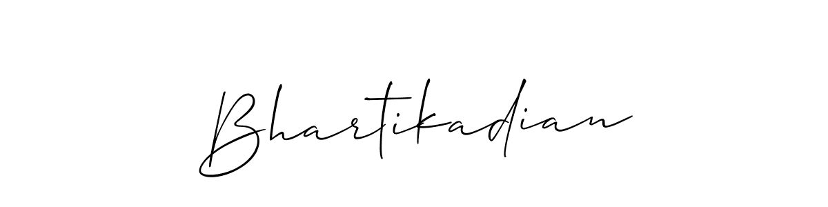 Also we have Bhartikadian name is the best signature style. Create professional handwritten signature collection using Allison_Script autograph style. Bhartikadian signature style 2 images and pictures png