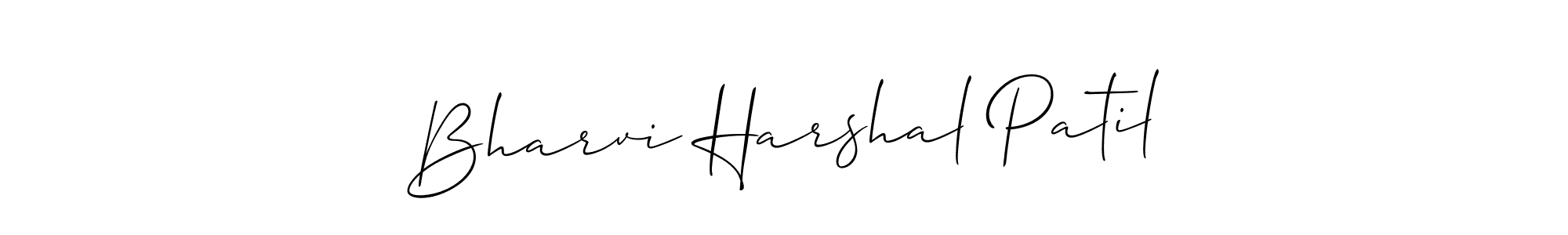 Best and Professional Signature Style for Bharvi Harshal Patil. Allison_Script Best Signature Style Collection. Bharvi Harshal Patil signature style 2 images and pictures png