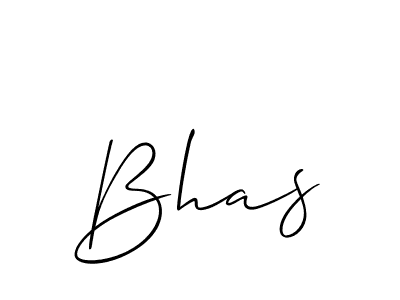 How to Draw Bhas signature style? Allison_Script is a latest design signature styles for name Bhas. Bhas signature style 2 images and pictures png