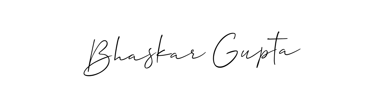Similarly Allison_Script is the best handwritten signature design. Signature creator online .You can use it as an online autograph creator for name Bhaskar Gupta. Bhaskar Gupta signature style 2 images and pictures png