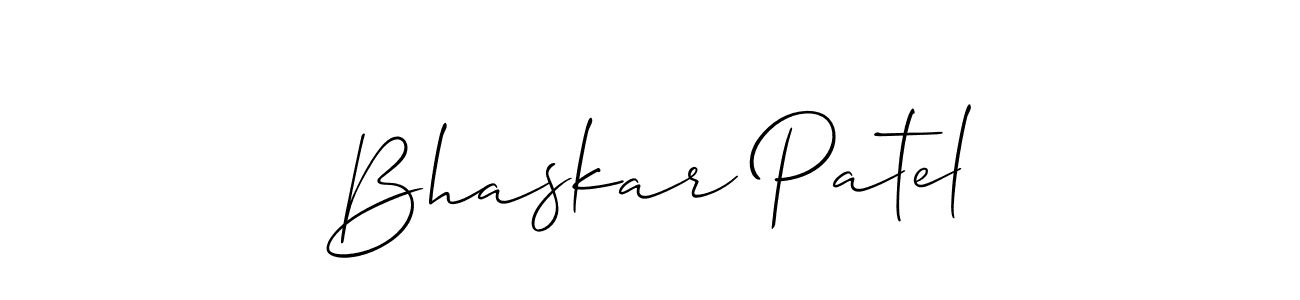 How to Draw Bhaskar Patel signature style? Allison_Script is a latest design signature styles for name Bhaskar Patel. Bhaskar Patel signature style 2 images and pictures png