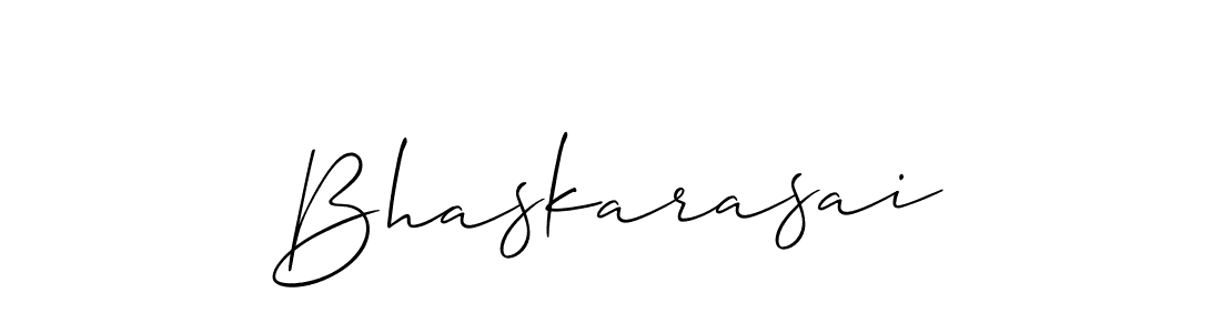 Use a signature maker to create a handwritten signature online. With this signature software, you can design (Allison_Script) your own signature for name Bhaskarasai. Bhaskarasai signature style 2 images and pictures png