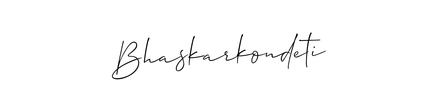Make a beautiful signature design for name Bhaskarkondeti. Use this online signature maker to create a handwritten signature for free. Bhaskarkondeti signature style 2 images and pictures png