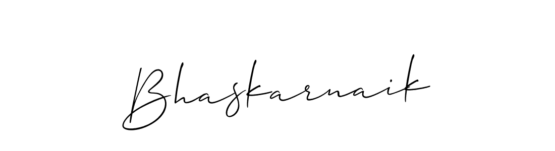 How to Draw Bhaskarnaik signature style? Allison_Script is a latest design signature styles for name Bhaskarnaik. Bhaskarnaik signature style 2 images and pictures png