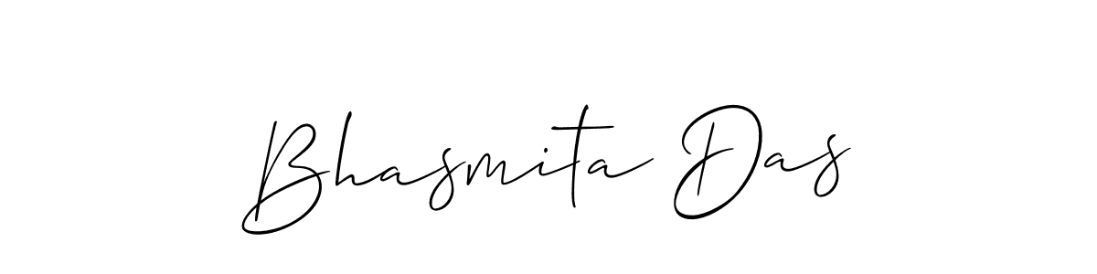 Create a beautiful signature design for name Bhasmita Das. With this signature (Allison_Script) fonts, you can make a handwritten signature for free. Bhasmita Das signature style 2 images and pictures png