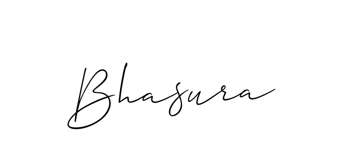 Also we have Bhasura name is the best signature style. Create professional handwritten signature collection using Allison_Script autograph style. Bhasura signature style 2 images and pictures png