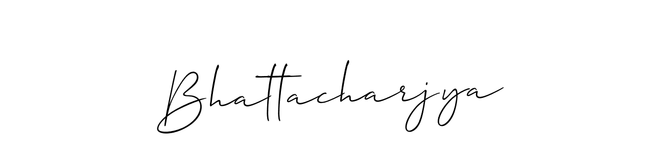 Best and Professional Signature Style for Bhattacharjya. Allison_Script Best Signature Style Collection. Bhattacharjya signature style 2 images and pictures png