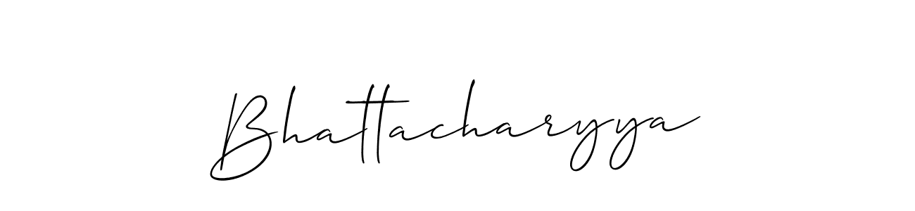 Make a beautiful signature design for name Bhattacharyya. Use this online signature maker to create a handwritten signature for free. Bhattacharyya signature style 2 images and pictures png