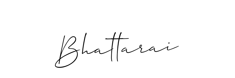 How to make Bhattarai name signature. Use Allison_Script style for creating short signs online. This is the latest handwritten sign. Bhattarai signature style 2 images and pictures png