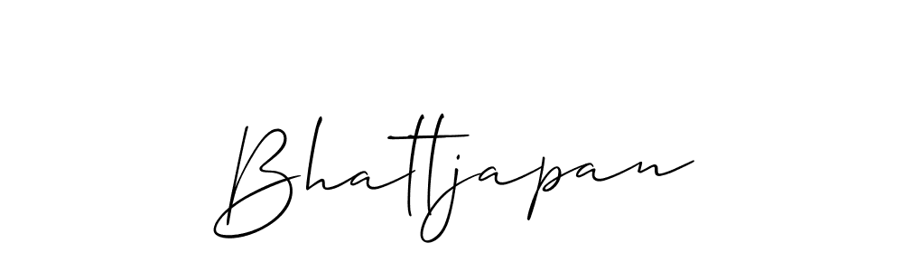 if you are searching for the best signature style for your name Bhattjapan. so please give up your signature search. here we have designed multiple signature styles  using Allison_Script. Bhattjapan signature style 2 images and pictures png