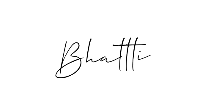 Make a short Bhattti signature style. Manage your documents anywhere anytime using Allison_Script. Create and add eSignatures, submit forms, share and send files easily. Bhattti signature style 2 images and pictures png