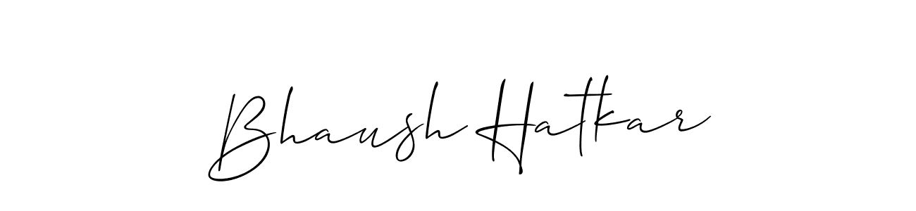 You can use this online signature creator to create a handwritten signature for the name Bhaush Hatkar. This is the best online autograph maker. Bhaush Hatkar signature style 2 images and pictures png