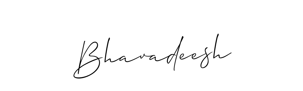 Bhavadeesh stylish signature style. Best Handwritten Sign (Allison_Script) for my name. Handwritten Signature Collection Ideas for my name Bhavadeesh. Bhavadeesh signature style 2 images and pictures png