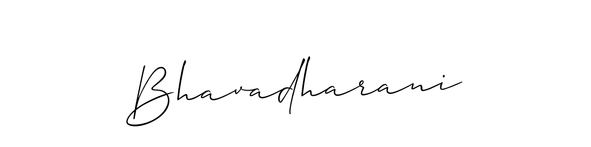 How to make Bhavadharani name signature. Use Allison_Script style for creating short signs online. This is the latest handwritten sign. Bhavadharani signature style 2 images and pictures png