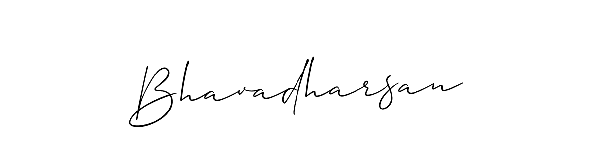 You should practise on your own different ways (Allison_Script) to write your name (Bhavadharsan) in signature. don't let someone else do it for you. Bhavadharsan signature style 2 images and pictures png