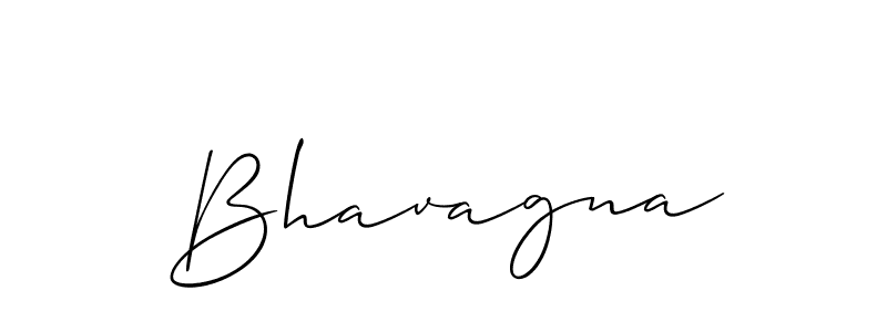 Use a signature maker to create a handwritten signature online. With this signature software, you can design (Allison_Script) your own signature for name Bhavagna. Bhavagna signature style 2 images and pictures png