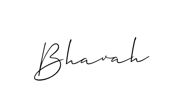 Bhavah stylish signature style. Best Handwritten Sign (Allison_Script) for my name. Handwritten Signature Collection Ideas for my name Bhavah. Bhavah signature style 2 images and pictures png