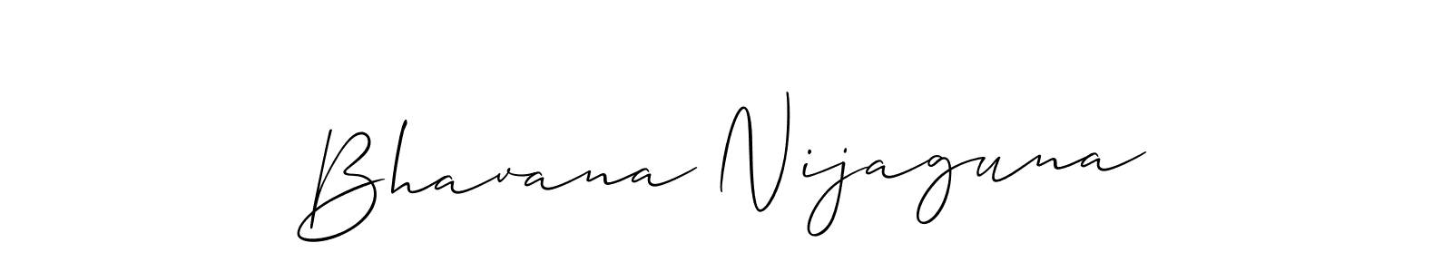 Here are the top 10 professional signature styles for the name Bhavana Nijaguna. These are the best autograph styles you can use for your name. Bhavana Nijaguna signature style 2 images and pictures png