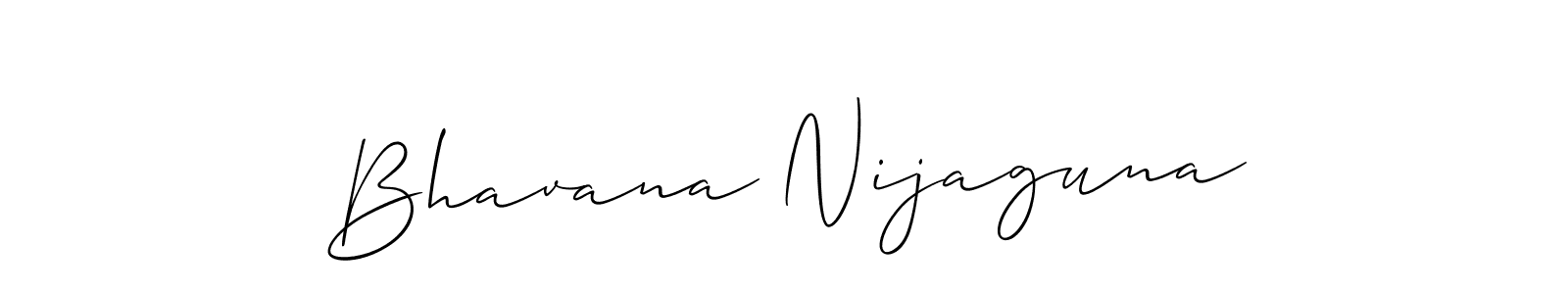 Once you've used our free online signature maker to create your best signature Allison_Script style, it's time to enjoy all of the benefits that Bhavana Nijaguna name signing documents. Bhavana Nijaguna signature style 2 images and pictures png