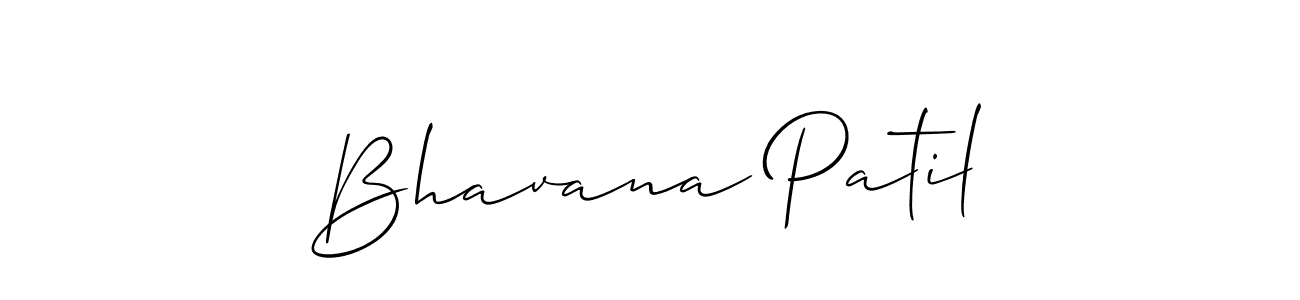 Bhavana Patil stylish signature style. Best Handwritten Sign (Allison_Script) for my name. Handwritten Signature Collection Ideas for my name Bhavana Patil. Bhavana Patil signature style 2 images and pictures png