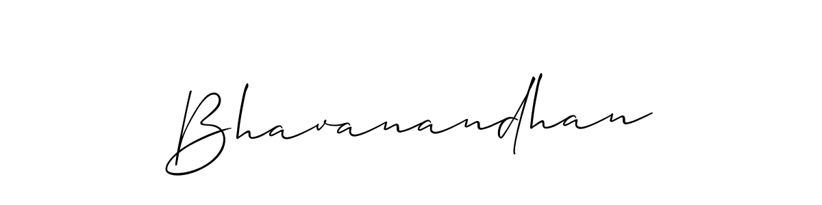 How to Draw Bhavanandhan signature style? Allison_Script is a latest design signature styles for name Bhavanandhan. Bhavanandhan signature style 2 images and pictures png