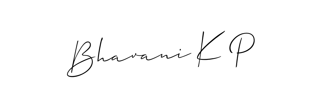 if you are searching for the best signature style for your name Bhavani K P. so please give up your signature search. here we have designed multiple signature styles  using Allison_Script. Bhavani K P signature style 2 images and pictures png