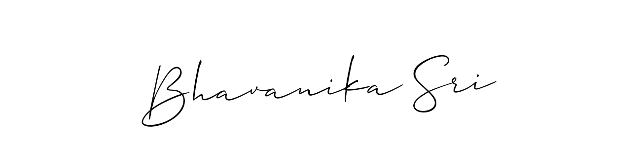 Bhavanika Sri stylish signature style. Best Handwritten Sign (Allison_Script) for my name. Handwritten Signature Collection Ideas for my name Bhavanika Sri. Bhavanika Sri signature style 2 images and pictures png