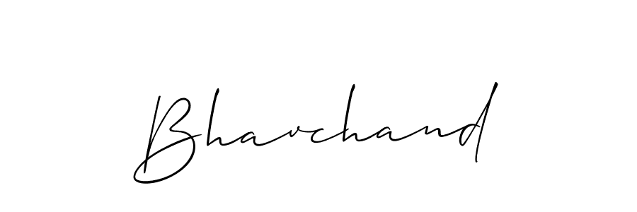 Also we have Bhavchand name is the best signature style. Create professional handwritten signature collection using Allison_Script autograph style. Bhavchand signature style 2 images and pictures png