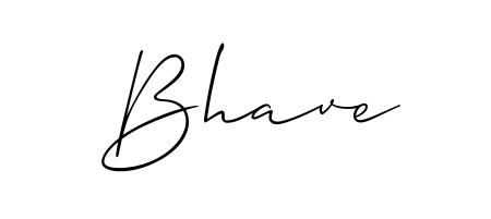 Give your name Bhave an exquisite flair with the Allison_Script script font. Ideal for contracts, resumes, and formal letterheads. Bhave signature style 2 images and pictures png