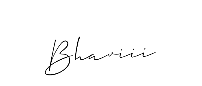 Best and Professional Signature Style for Bhaviii. Allison_Script Best Signature Style Collection. Bhaviii signature style 2 images and pictures png