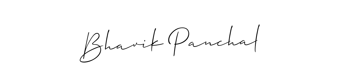 This is the best signature style for the Bhavik Panchal name. Also you like these signature font (Allison_Script). Mix name signature. Bhavik Panchal signature style 2 images and pictures png