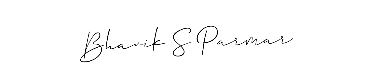 Make a beautiful signature design for name Bhavik S Parmar. Use this online signature maker to create a handwritten signature for free. Bhavik S Parmar signature style 2 images and pictures png