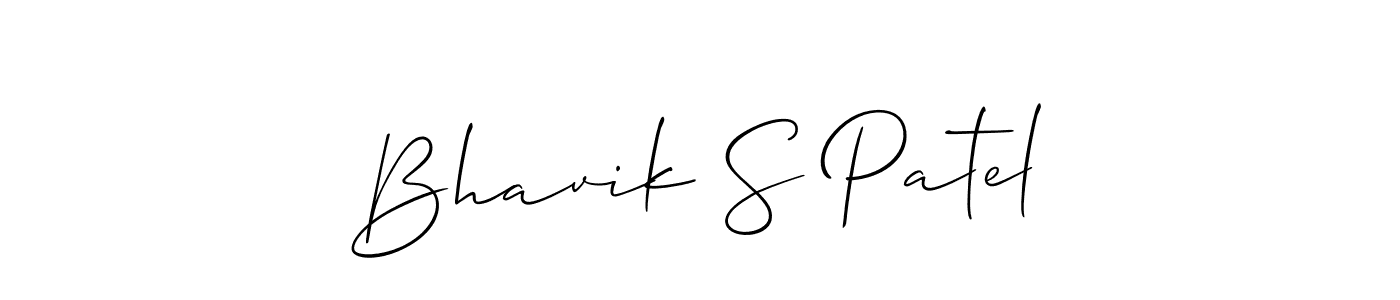 Once you've used our free online signature maker to create your best signature Allison_Script style, it's time to enjoy all of the benefits that Bhavik S Patel name signing documents. Bhavik S Patel signature style 2 images and pictures png