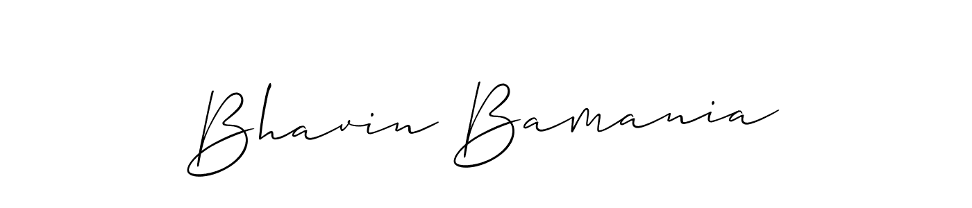 Once you've used our free online signature maker to create your best signature Allison_Script style, it's time to enjoy all of the benefits that Bhavin Bamania name signing documents. Bhavin Bamania signature style 2 images and pictures png