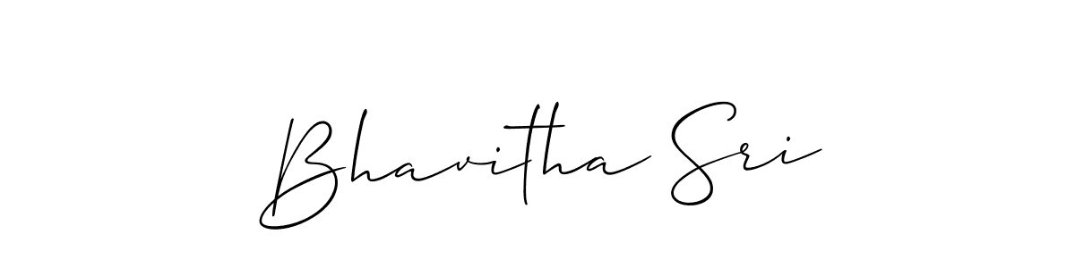 Also we have Bhavitha Sri name is the best signature style. Create professional handwritten signature collection using Allison_Script autograph style. Bhavitha Sri signature style 2 images and pictures png