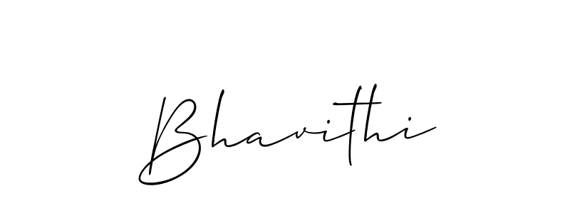 Bhavithi stylish signature style. Best Handwritten Sign (Allison_Script) for my name. Handwritten Signature Collection Ideas for my name Bhavithi. Bhavithi signature style 2 images and pictures png