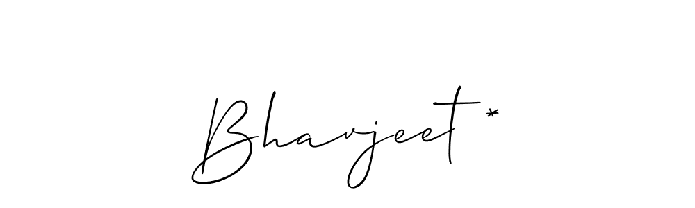 Make a beautiful signature design for name Bhavjeet *. Use this online signature maker to create a handwritten signature for free. Bhavjeet * signature style 2 images and pictures png