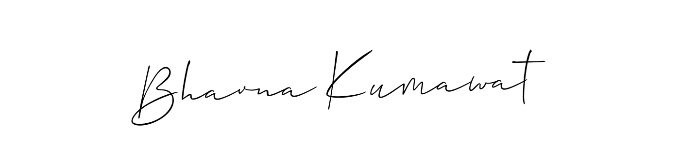 This is the best signature style for the Bhavna Kumawat name. Also you like these signature font (Allison_Script). Mix name signature. Bhavna Kumawat signature style 2 images and pictures png