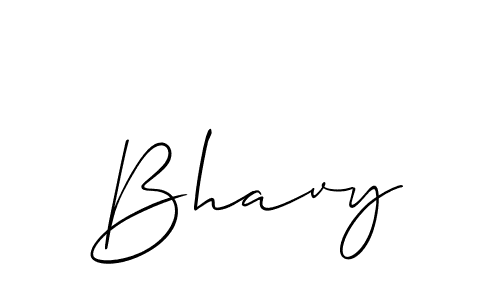The best way (Allison_Script) to make a short signature is to pick only two or three words in your name. The name Bhavy include a total of six letters. For converting this name. Bhavy signature style 2 images and pictures png