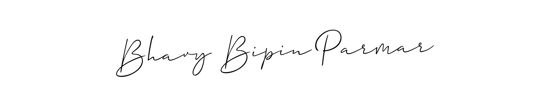 Make a beautiful signature design for name Bhavy Bipin Parmar. Use this online signature maker to create a handwritten signature for free. Bhavy Bipin Parmar signature style 2 images and pictures png