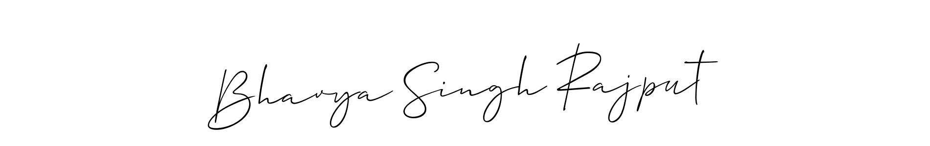 Similarly Allison_Script is the best handwritten signature design. Signature creator online .You can use it as an online autograph creator for name Bhavya Singh Rajput. Bhavya Singh Rajput signature style 2 images and pictures png