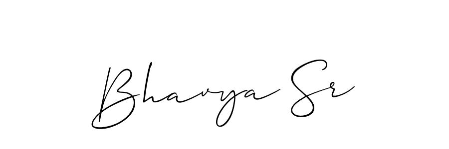 if you are searching for the best signature style for your name Bhavya Sr. so please give up your signature search. here we have designed multiple signature styles  using Allison_Script. Bhavya Sr signature style 2 images and pictures png