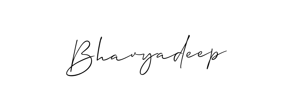 It looks lik you need a new signature style for name Bhavyadeep. Design unique handwritten (Allison_Script) signature with our free signature maker in just a few clicks. Bhavyadeep signature style 2 images and pictures png