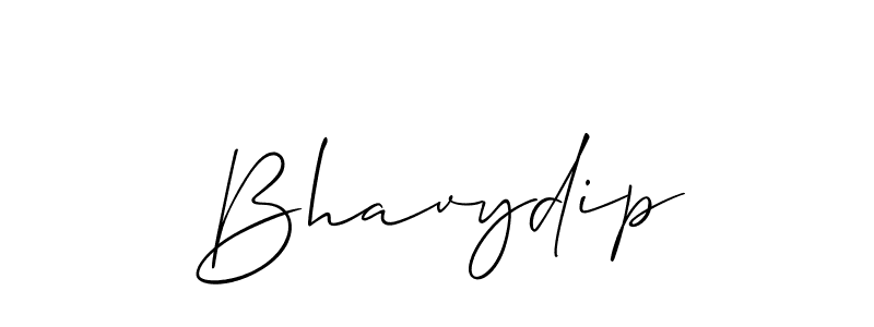 Use a signature maker to create a handwritten signature online. With this signature software, you can design (Allison_Script) your own signature for name Bhavydip. Bhavydip signature style 2 images and pictures png