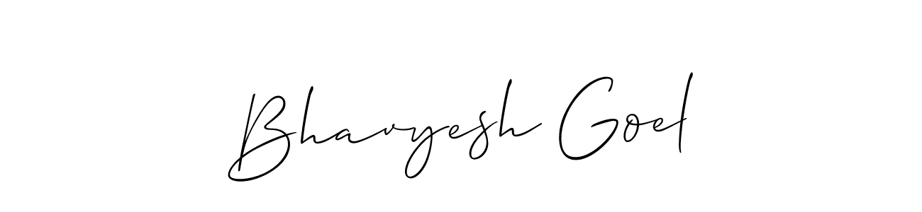 Similarly Allison_Script is the best handwritten signature design. Signature creator online .You can use it as an online autograph creator for name Bhavyesh Goel. Bhavyesh Goel signature style 2 images and pictures png