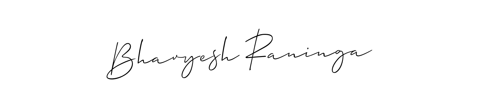 Best and Professional Signature Style for Bhavyesh Raninga. Allison_Script Best Signature Style Collection. Bhavyesh Raninga signature style 2 images and pictures png